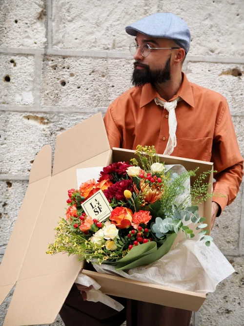 Presentación y packaging de La Señora Flores